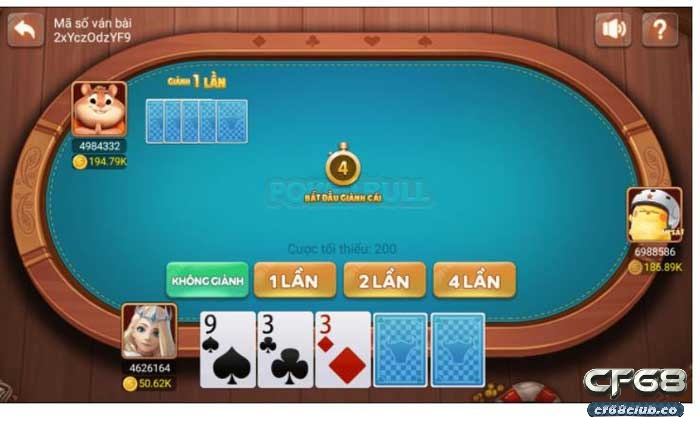 Chơi game Cf68club đảm bảo uy tín